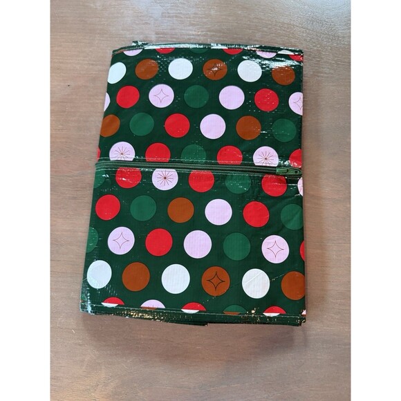 Ikea Bag Tote Large Zipper New 806.043.60 Great Xmas Storage Vinterfint 2025 - Picture 4 of 5